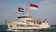 Ilustrasi kapal Global Sumud Flotilla. Foto: Ist.