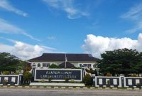 Kantor Bupati Labuhanbatu Utara. Foto: GS.