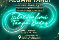Pengumuman resmi Reuni Akbar Alumni YAHDI bertema 