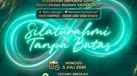 Pengumuman resmi Reuni Akbar Alumni YAHDI bertema 
