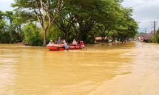 Hujan Deras Melanda, Tiga Kecamatan di Nagan Raya Terendam Banjir