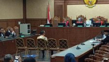Sidang pembacaan pleidoi mantan Wamenaker Immanuel Ebenezer alias Noel, Senin (25/5/2026). Foto: Ist.