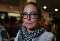 Bianca Webb-Pullman, dokter aktivis GSF asal Australia,mengungkap kekejaman tentara Israel terhadap dirinya. Foto: Ist.