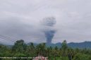 Gunung Dukono di Maluku Utara kembali erupsi dengan kolom abu vulkanis mencapai 3.000 meter di atas puncak pada Selasa (19/5/2026) pagi. Foto: Ist.