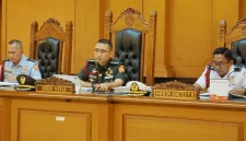 Suasana persidangan kasus penyiraman air keras terhadap Andrie Yunus di Pengadilan Militer. Foto: Ist.
