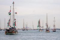 Kapal Global Sumud Flotilla. Foto: Ist.