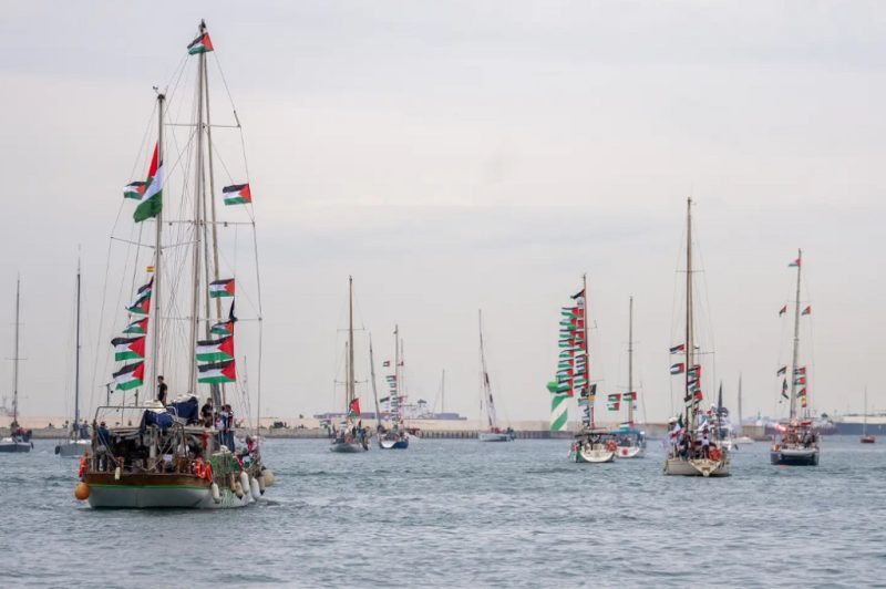 Kapal Global Sumud Flotilla. Foto: Ist.