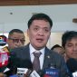 Ketua Majelis Kehormatan Partai Gerindra, Habiburokhman, memberikan keterangan pers terkait sidang etik yang akan digelar Mahkamah Partai pada Jumat (15/5/2026) pukul 14.00 WIB. Foto: Ist.