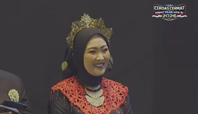 MC Lomba Cerdas Cermat MPR 2026, Shindy Lutfiana. Foto: Ist.