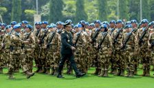 Panglima TNI Jenderal Agus Subiyanto melepas 744 personel TNI untuk menjalankan misi perdamaian UNIFIL. Foto: Ist.