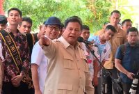 Presiden Prabowo Subianto saat menyambangi Pulau Miangas, Kepulauan Talaud, Sulawesi Utara, Sabtu (9/5/2026). Foto: Ist.