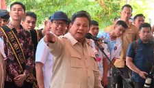 Presiden Prabowo Subianto saat menyambangi Pulau Miangas, Kepulauan Talaud, Sulawesi Utara, Sabtu (9/5/2026). Foto: Ist.