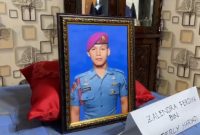 Prajurit Marinir TNI AL asal Lampung Utara gugur saat menjalani latihan korps pasukan elite Denjaka. Foto: Ist.