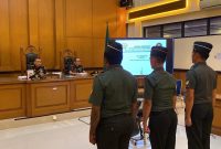 Oditur militer meminta majelis hakim Pengadilan Militer Jakarta menolak pleidoi tiga prajurit TNI terdakwa pembunuhan kacab bank BUMN. Foto: Ist.