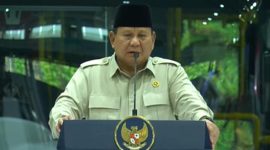 Presiden Prabowo Subianto saat menyampaikan arahan atau keterangan resmi. Beliau baru saja menerbitkan Peraturan Presiden Nomor 9 Tahun 2026 yang mengatur ulang struktur dan memperkuat fungsi Badan Nasional Penanggulangan Terorisme (BNPT). Foto : Ist.
