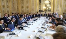 Prabowo dan Macron Hadiri Peluncuran Forum Bisnis RI-Prancis, Bahas Energi hingga Pertahanan