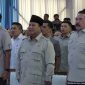 Presiden Prabowo Subianto tampak hadir didampingi pejabat tinggi negara saat menghadiri acara penyerahan hasil kerja Satgas Penertiban Kawasan Hutan di Kejaksaan Agung, Jakarta Selatan, Rabu (13/5/2026). Foto: Ist.