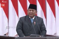 Presiden Republik Indonesia, Prabowo Subianto, menyampaikan pidato Kerangka Ekonomi Makro dan Pokok-pokok Kebijakan Fiskal RAPBN 2027 dalam Rapat Paripurna DPR RI, Jakarta, Rabu (20/5/2026). Ia menegaskan kehadiran langsungnya sebagai langkah strategis merespons tantangan geopolitik dan ketidakpastian ekonomi dunia yang berdampak langsung bagi Indonesia. Foto: Ist.