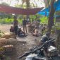 Polsek Sunggal menggerebek lokasi judi sabung ayam di Desa Serbajadi, Kecamatan Sunggal, Kabupaten Deli Serdang, Sumatera Utara, Rabu (20/5/2026). Foto: Ist.