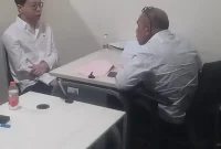 Pelimpahan Richard Lee dari Polda Metro Jaya ke Kejaksaan Tinggi Banten. Foto: Ist.