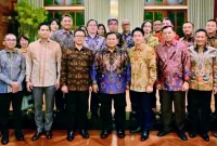 Presiden Prabowo Subianto menerima kunjungan kehormatan Menteri Pertahanan Jepang, H.E. Koizumi Shinjiro, di Kediaman Presiden, Kertanegara, Jakarta, Jumat (12/6/2026). Foto: Ist.