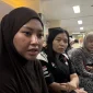 Monica, salah seorang calon jemaah Hanania Travel yang gagal berangkat umrah karena diduga pemilik travel bawa kabur uang jemaah. Foto: Ist.