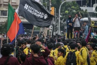Ilustrasi Demo Mahasiswa. Foto: Ist.