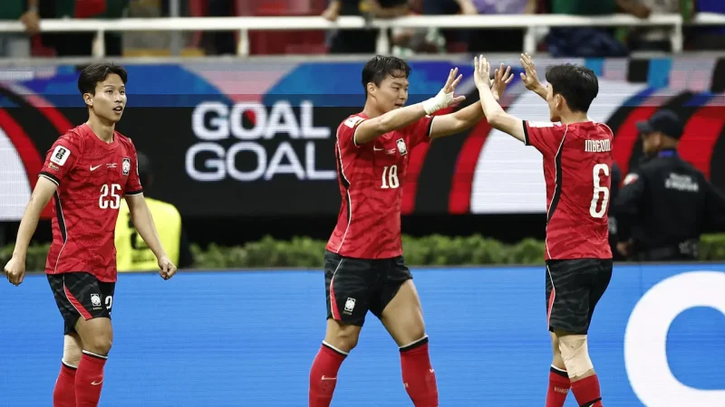 Korea Selatan mengincar poin atas Afrika Selatan demi lolos ke babak gugur Piala Dunia 2026. Foto: Ist.