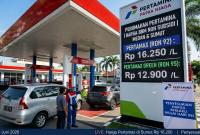 Pertamina Resmi Naikkan  Harga Pertamax. (Foto:Ist) 