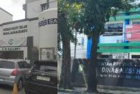 Rumah Sakit Islam Malahayati (kiri) dan Dinas Kesehatan Provinsi Sumatera Utara (kanan). Foto: Ist.