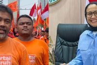 Kiri: Ketua Umum Partai Buruh, Said Iqbal, terlihat bersama para kader saat kegiatan ormasnya, yang kini dijadwalkan dilantik menjadi Penasihat Khusus Presiden Bidang Ketenagakerjaan setingkat menteri. Kanan: Nanik S. Deyang, yang akan dilantik bersamaan sebagai pimpinan Badan Gizi Nasional (BGN) dalam upaya memperkuat program strategis pemerintahan Prabowo Subianto. Foto: Ist.