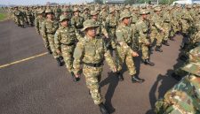  Latihan Dasar Militer yang diikuti peserta Program Sarjana Penggerak Pembangunan Indonesia Tahun 2026, calon pengelola Koperasi Desa/Kelurahan Merah Putih dan Kampung Nelayan Merah Putih. Foto: Ist.