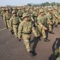  Latihan Dasar Militer yang diikuti peserta Program Sarjana Penggerak Pembangunan Indonesia Tahun 2026, calon pengelola Koperasi Desa/Kelurahan Merah Putih dan Kampung Nelayan Merah Putih. Foto: Ist.