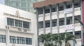 Universitas Bung Karno (UBK), tempat proses pemeriksaan dan penanganan kasus yang menjerat Muhammad Abdimaludin, Ketua BEM Fakultas Hukum yang dinonaktifkan jabatannya. Foto: Ist.