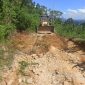 ​Akses Jalan Desa Alur Subur Kembali Normal Berkat Respons Cepat BPBD Dairi. (Foto:Ist) 
