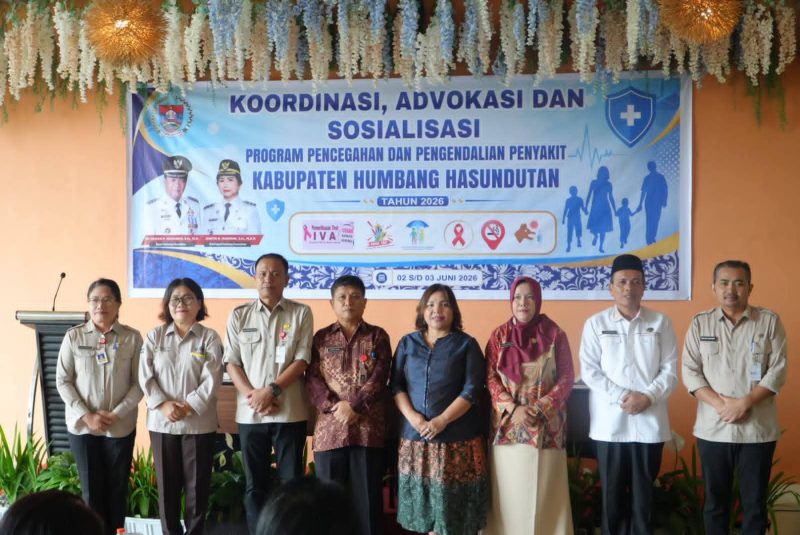 ​Perkuat Investasi Kesehatan, Pemkab Humbahas Dorong Kolaborasi Lintas Sektor dalam Pengendalian Penyakit. (Foto:Ist) 