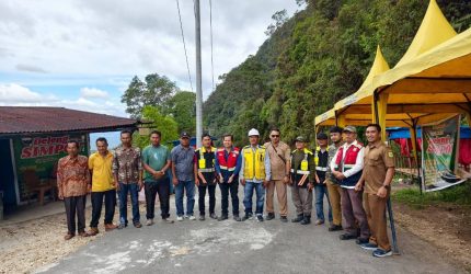 Proyek Jalan Delleng Simpoon Pakpak Bharat–Humbahas Mulai Dikerjakan.