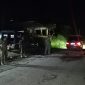 Petugas gabungan Satpol PP Provinsi Sumut dan Kabupaten Karo melaksanakan penjagaan di salah satu pos akses menuju kawasan pemandian air panas Sidebuk-Debuk. Penertiban ini dilakukan untuk memberantas praktik pungutan liar yang meresahkan wisatawan, sesuai arahan Gubernur Sumut Bobby Nasution. Foto: Ist.