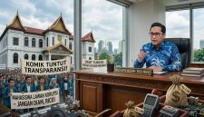 Rico Waas Masih Bungkam Soal Kasus di Dishub Medan, Mahasiswa Gelar Unjukrasa. (Foto:Ist)