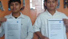 Rakha Firdaus Lubis dan Naufal Baginda, mendapatkan apresiasi resmi berupa Letter of Appreciation dari National Aeronautics and Space Administration (NASA).(Foto:Ist) 