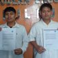 Rakha Firdaus Lubis dan Naufal Baginda, mendapatkan apresiasi resmi berupa Letter of Appreciation dari National Aeronautics and Space Administration (NASA).(Foto:Ist) 