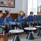 Kepala Bagian Kerja Sama Biro Pemerintahan dan Otonomi Daerah Setdaprov Sumut, Ahmad Yamin (tengah berbicara), memberikan keterangan pers terkait kesiapan Pemprov Sumut menjadi tuan rumah pertemuan tingkat menteri IMT-GT ke-32 tahun 2026, di Lobby Dekranasda Sumut, Kantor Gubernur Sumut, Medan, Rabu (17/6/2026). Foto: Ist.