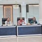 Penjabat Sekretaris Daerah Provinsi Sumatera Utara Sulaiman Harahap (tengah) menyampaikan arahan dalam Rapat Koordinasi Sinkronisasi Entry Data Program Hasil Terbaik Cepat, Program Strategis Daerah, dan Bantuan Keuangan Provinsi Tahun 2026, yang berlangsung di Aula Raja Inal Siregar Kantor Gubernur Sumut, Medan, Kamis (18/6/2026). Foto: Ist.