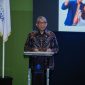 Wakil Menteri Ketenagakerjaan Afriansyah Noor memberikan pemaparan dalam Seminar Nasional Mercubuana Competency Network 2026 bertema Urgensi Sertifikasi Kompetensi bagi Mahasiswa dalam Menghadapi Dunia Kerja, di Jakarta, Senin (8/6/2026). Foto: Ist.