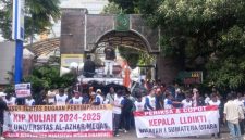 Dewan Pimpinan Pusat Aliansi Pemuda Intelektual Indonesia (APII) menggelar aksi unjuk rasa di Kejaksaan Agung RI, Senin (15/06/2026). Foto: Dok. APII.