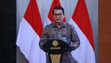 Direktur Jenderal Pembinaan Pelatihan Vokasi dan Produktivitas Kemnaker, Darmawansyah, menyampaikan keterangan resmi terkait dibukanya pendaftaran Pelatihan Vokasi Nasional (PVN) Batch 3 yang menargetkan 20.000 peserta mulai 19 Juni hingga 9 Juli 2026. Foto: Ist.