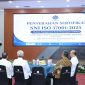 Acara penyerahan Sertifikat SNI ISO 37001:2025 Sistem Manajemen Anti Penyuapan (SMAP) kepada Kementerian Ketenagakerjaan di Jakarta, Rabu (24/6/2026). Foto: Ist.