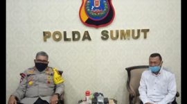 Foto : Ketua Umum Garda Kamtibmas Sumatera Utara, Ardiansyah Tanjung(Kanan).