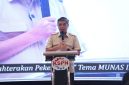 Menteri Ketenagakerjaan Yassierli memberikan arahan dalam pembukaan Rapat Pimpinan Nasional Konfederasi Serikat Pekerja Nusantara (KSPN) di Majalengka, Jawa Barat, Jumat (26/6/2026). Foto: Ist.