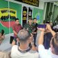 Komandan Kodim 0209/Labuhanbatu, Letkol Kav Hanung Kaptiaji, membantah informasi yang menyebut personel TNI AD melakukan pencurian atau perampasan ternak. Foto: GS